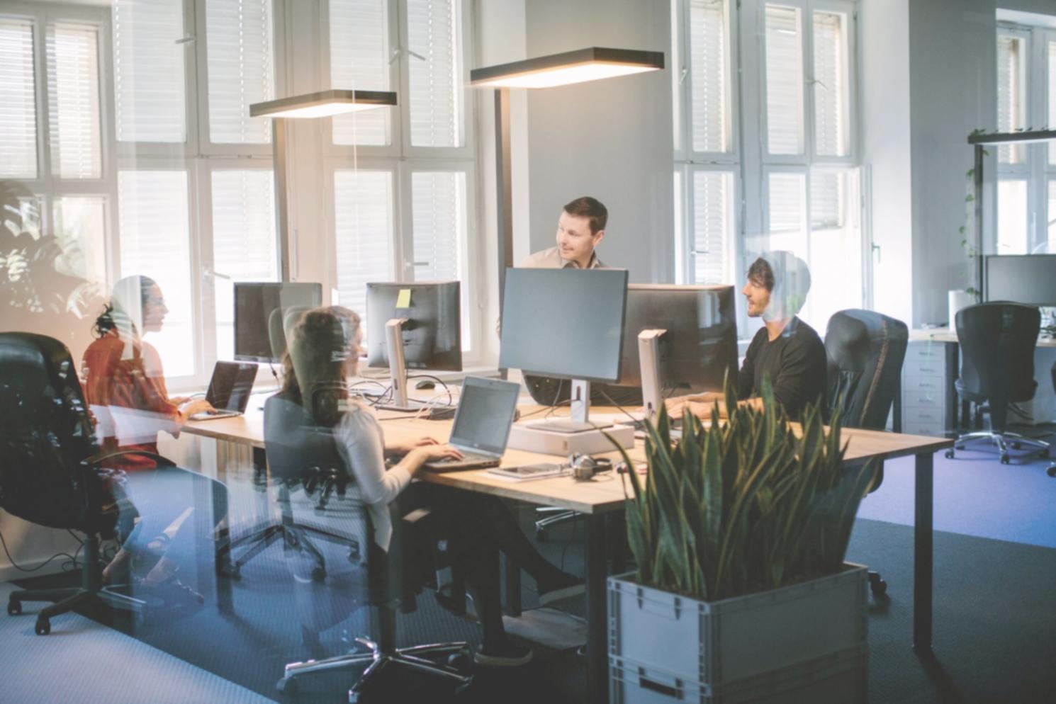 Moderne Netzwerkinfrastruktur in einem Rechenzentrum